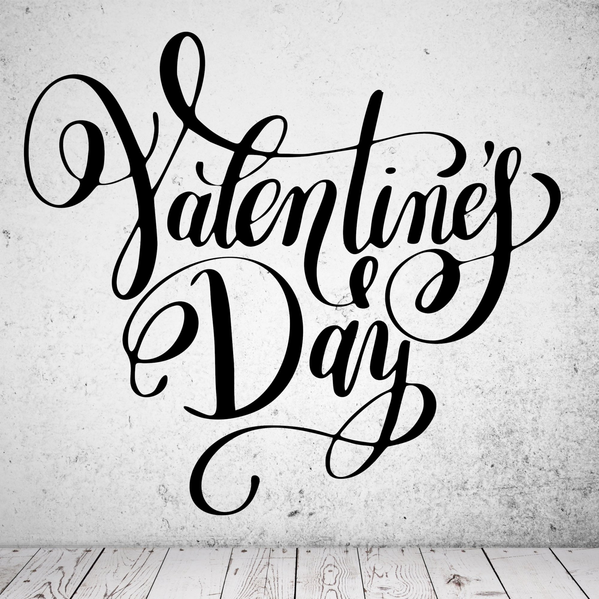 46211 Valentinstag Wandaufkleber